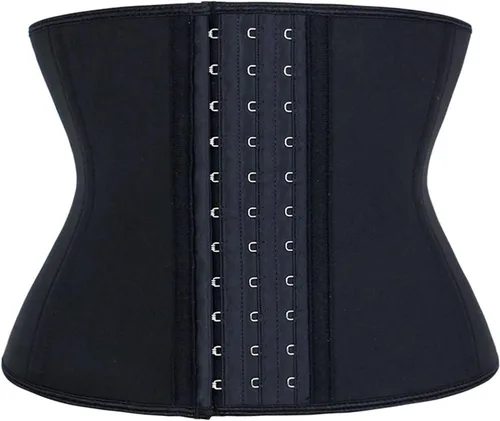 Miniatura 9 de Entrenador de Cintura de Torso Corto para Mujer, Baja la Grasa del Vientre, Fajas Colombianas de Entrenamiento, Corsé Moldeador de Cintura