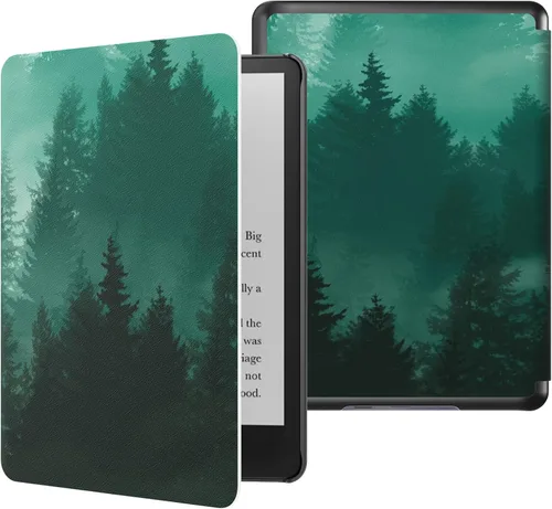 Miniatura 11 de MoKo Funda para Kindle Paperwhite de 12ª generación 2024 de 7 pulgadas y Kindle Colorsoft Signature Edition 2024, ligera funda protectora