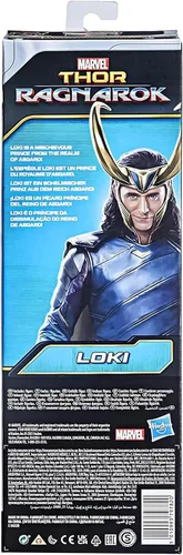 Miniatura 8 de Marvel Avengers Titan Hero Series Figura de acción coleccionable de Loki de 12 pulgadas, juguete para edades de 4 años en adelante