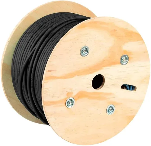 Miniatura 6 de Monoprice Cable de red Cat8 a granel - 2 GHz, blindado S/FTP, sólido, 40G, 22 AWG, 250 pies, negro - Serie Entegrade