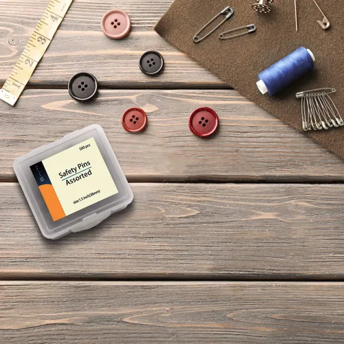 Miniatura 4 de Alfileres de seguridad de 1.5 pulgadas/38 mm al por mayor (38 mm-500 piezas)