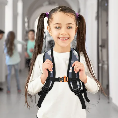 Miniatura 4 de Pfrewn Mochila preescolar para niños y niñas, con correa para el pecho, Koala, Classic