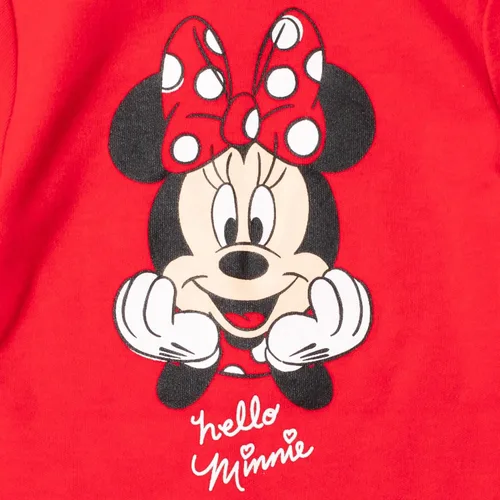 Miniatura 4 de Disney Minnie Mouse - Paquete de 2 mamelucos de manga larga con cuello alto y cuello alto