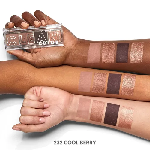 Miniatura 5 de COVERGIRL Clean Fresh Color Clean Sombra de Ojos Cool Berry 232 Baya fresca