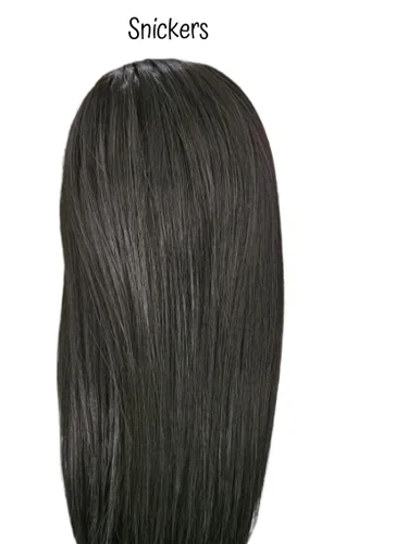 Miniatura 5 de Girly Curls Postizo de Animadora Rizada de 16" para Animación y Baile (Snickers)