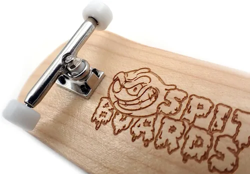 Miniatura 8 de SPITBOARDS Diapasón Pro Trucks de 1.339 in, tuercas de bloqueo reales, bujes de uretano con junta tórica de goma, suspensión optimizada, ancho 1.339