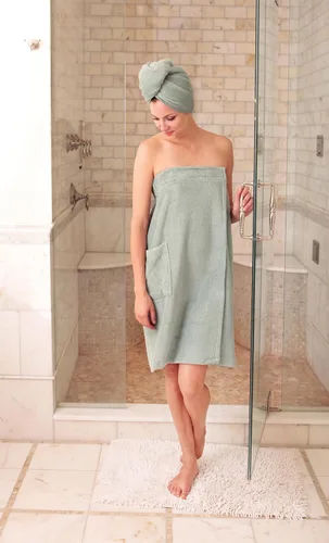 Miniatura 5 de Mujer viscosa de bambú – toalla de pelo toalla de secado de pelo Wrap por texere, Unitamaño