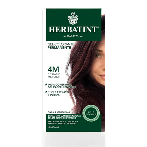 Miniatura 2 de Herbatint Tinte para el cabello castaño caoba 4M