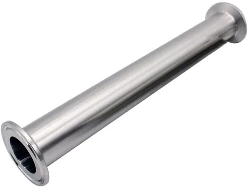 Miniatura 8 de Tubo de carrete sanitario Tri Clamp Tube 2 pulgadas de longitud con 1.5 pulgadas Tri Clamp 1.988 in Férula Brida 304 Tubo redondo sin costura