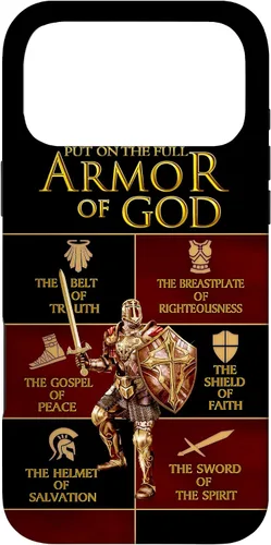 Miniatura 21 de Funda para iPhone 11 Warrior of God Put On The Full Armor of God