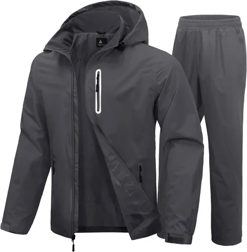 Miniatura 7 de SWISSWELL Trajes de lluvia impermeables y ligeros para hombres y mujeres, chaqueta y pantalones para golf, senderismo, viajes