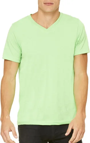 Miniatura 2 de Bella+Canvas Camiseta de punto suave con cuello en V para hombre