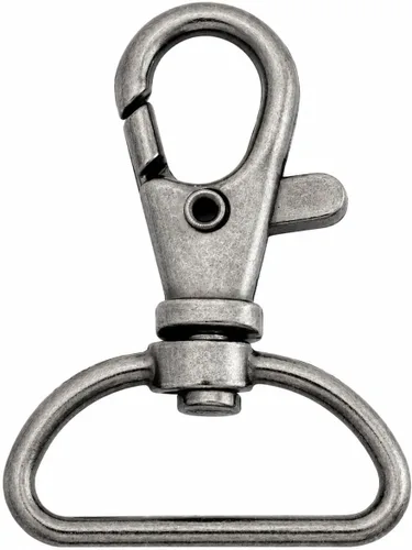 Miniatura 13 de CRAFTMEMORE Broches giratorios de langosta clásicos, ganchos a presión CS10 para monedero, clip de 5/8 pulgadas, 3/4 pulgadas, 1 pulgada, paquete