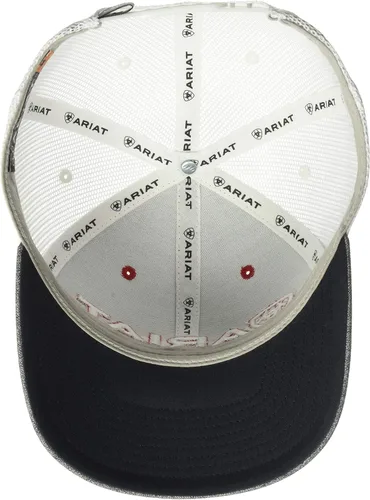 Miniatura 3 de ARIAT Mens Snapback Embroidered Shield Logo Cap