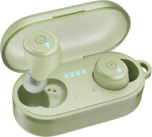 Miniatura 11 de TOZO Auriculares inalámbricos T10 Bluetooth 5.3, aplicación para personalizar ecualizador, diseño ergonómico, tiempo de reproducción de 55 horas