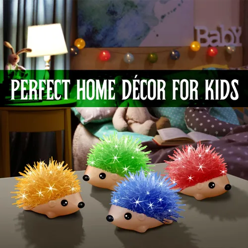 Miniatura 6 de Kit de Cultivo de Cristales - 2 Erizos de Colores Vibrantes para Cultivar - Kits de Ciencia para Niños de 6-8 Años, Excelentes Juguetes de Regalo