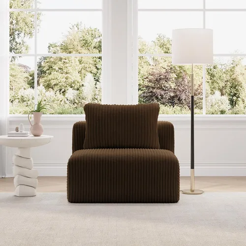 Miniatura 20 de Novilla 141" Sofá seccional modular, sofá seccional moderno en forma de nube con soporte Smarts Coil™, sofá sin huesos en forma de U para sala