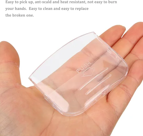Miniatura 3 de SHOWERORO 5 tazas de condensación de repuesto para colectores de agua para olla de arroz, colector de agua de plástico resistente al calor, 2.75 x