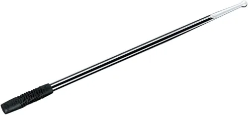 Miniatura 2 de Kuryakyn 864 Componente de audio para motocicleta: Antena Billet de 12 "para Harley-Davidson, India, Victory Motorcycles, Hex/ranurado, bicolor Dos