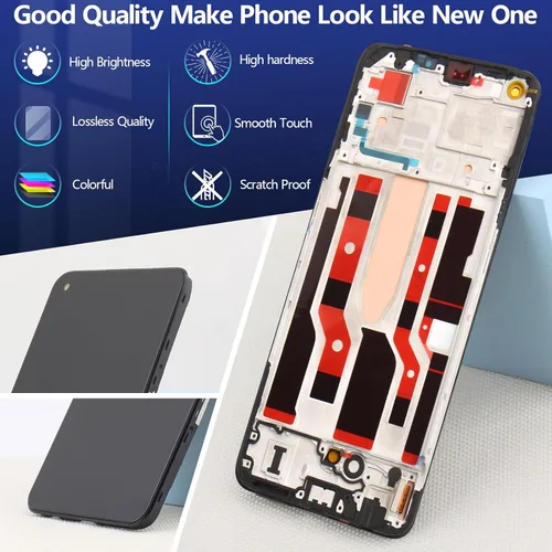 Miniatura 4 de Para OnePlus Nord N20 5G GN2200 CPH2459 Reemplazo de pantalla para OnePlus Nord N20 5G Pantalla LCD Pantalla táctil Digitalizador Asamblea reemplazo