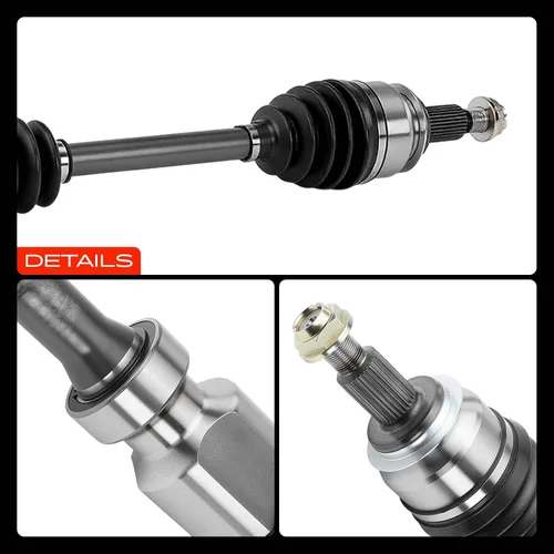 Miniatura 9 de A-Premium Conjunto de eje de eje CV compatible con Mazda 6 2014-2017 2.5L, CX-5 2014-2017 2.5L, FWD y solo transmisión automática, lado delantero