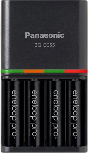 Miniatura 7 de Eneloop Panasonic BK-3HCCA16FA pro AA Baterías recargables precargadas Ni-MH de alta capacidad, paquete de 16 y batería recargable avanzada
