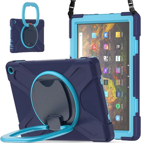 Miniatura 14 de Funda portátil de rotación de 360° para tablet Fire HD 10 y 10 Plus