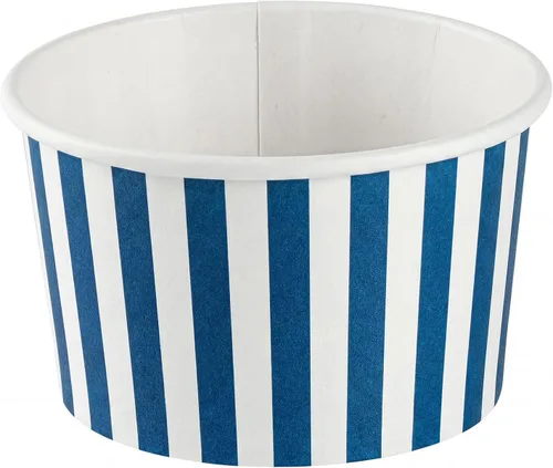 Miniatura 21 de Coppetta - Vasos de postre de 5 onzas, 50 tazas desechables para helado, tapas se venden por separado, cuencos de yogur congelado resistentes