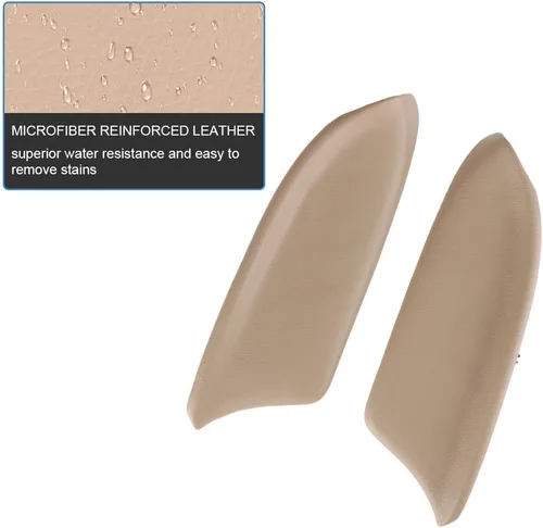 Miniatura 9 de LUJUNTEC Paneles de reposabrazos de puerta delantera para 2008-2012 para Honda Accord - Cubiertas de panel de puerta beige (2PCS)