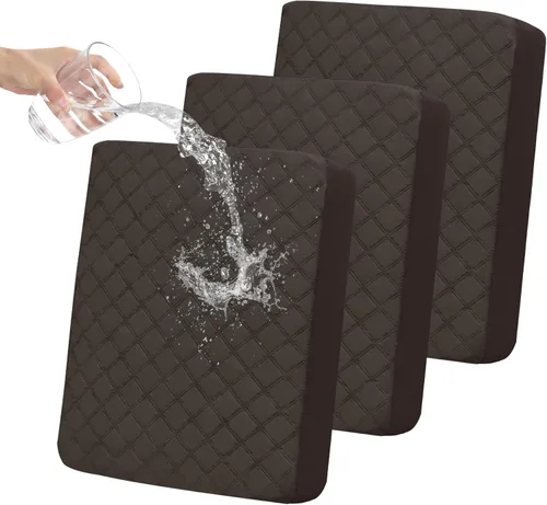 Miniatura 18 de Easy-Going Fundas de Cojines de Sofá Impermeables, Fundas Antideslizantes a Prueba de Fugas para Asientos de Sofá, Protector de Muebles Acolchado