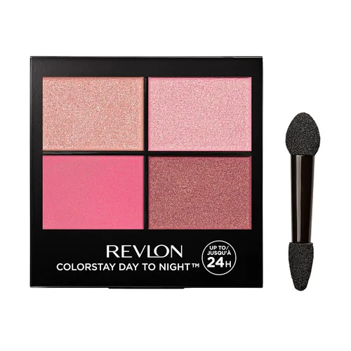 Miniatura 8 de REVLON ColorStay Quad - Sombra de ojos de día a noche, paleta de sombras de larga duración con tonos de transición y sensación suave, a prueba