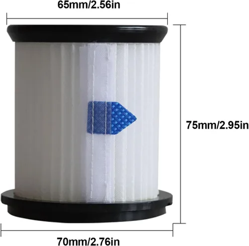 Miniatura 2 de HIFROM Filtros de repuesto para aspiradora compatibles con INSE S6T S6P Pro N5S Robot Aspirador, 4 paquetes de piezas de aspirador robot