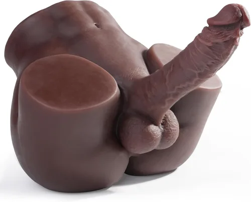 Miniatura 5 de Muñeca Sexual Masculina de 10.8 LB con Consolador Flexible, Isskis Muñecas Sexuales Realistas Pene Enorme de 6.8 Pulgadas para Masturbación