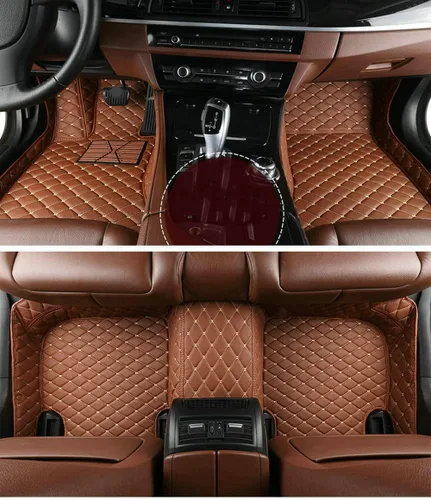 Miniatura 12 de Alfombrillas para todo tipo de clima para Dodge Charger RWD SRT/Chrysler 300 RWD 2006-2023 ajuste personalizado forro de piso de automóvil 2 filas