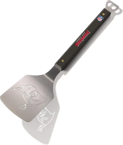 Miniatura 18 de YouTheFan NFL Sportula (espátula) de acero inoxidable de 18 pulgadas con abrebotellas