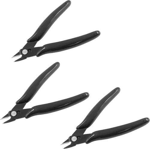 Miniatura 8 de Bivethoi 3 piezas de micro cortadores de alambre, cortadores diagonales pequeños para impresora 3D, alicates de filamento, minippers pequeños, Azul