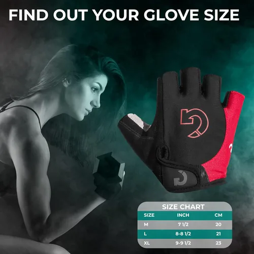 Miniatura 3 de GEARONIC - Guantes deportivos dedo completo y corto para ciclismo, acolchado de espuma a prueba de golpes.