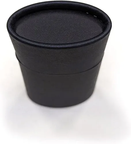 Miniatura 2 de Recipientes de desodorante de cartón vacíos de 2.65 oz (2.5 onzas) - Forma ovalada - Estilo push-up (paquete de 6, negro)