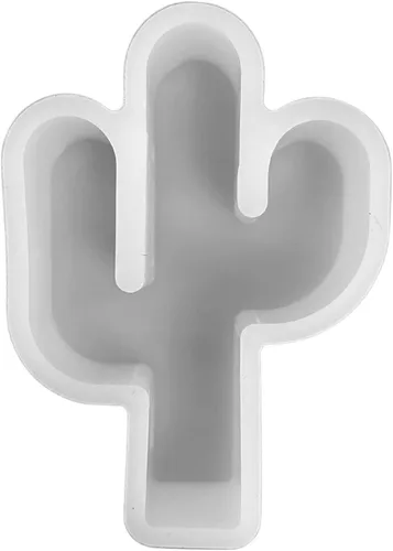 Lashicorn Molde de silicona para cactus | 2 pulgadas de ancho x 3 pulgadas de largo x 0.8 pulgadas de profundidad | Molde de fundición de silicona