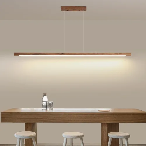 Miniatura 16 de Lámpara de araña moderna, lámpara colgante LED de 39 pulgadas con control remoto de 3000 a 6500 K, temperatura de color ajustable, lámpara