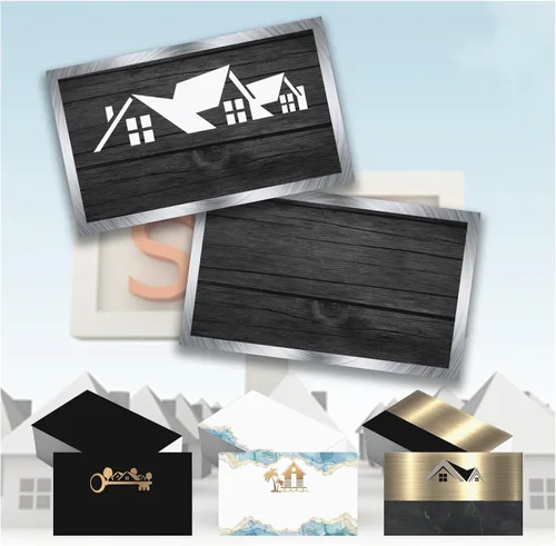 Miniatura 29 de Tarjetas de visita personalizadas de doble cara Papel mate profesional de 300 GSM para pequeñas empresas 3.5 x 2 pulgadas Hair Salon