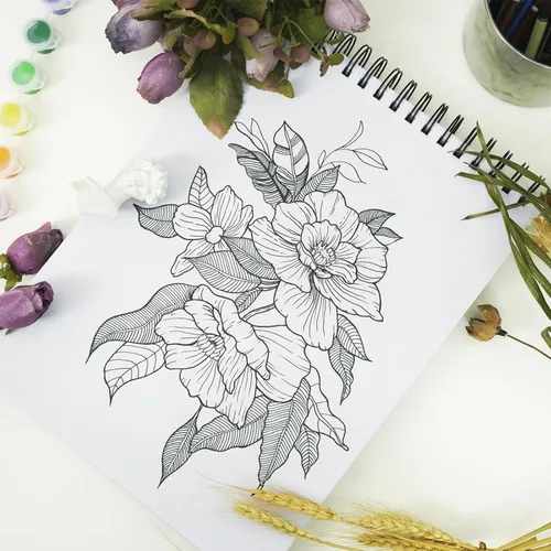 Miniatura 7 de CONDA Cuaderno de bocetos de 9 x 12 pulgadas, bloc de bocetos con espiral superior, 100 hojas (60 lb/90 GSM), papel de bocetos duradero libre