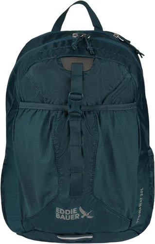 Miniatura 14 de Eddie Bauer Stowaway Mochila Empacable Viaje Exterior Ligera Plegable Duradera Poliéster Ripstop 30L - Cereza Negra