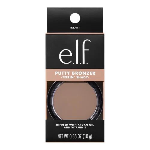 Miniatura 3 de e.l.f. Bronceador de masilla, fórmula cremosa y altamente pigmentada, crea un brillo bronceado de larga duración, infundido con aceite de argán