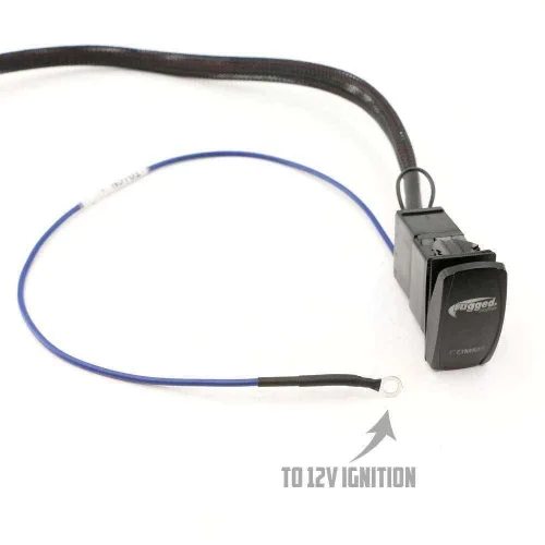Miniatura 4 de Rugged Radios Interruptor de encendido todo en uno para radio e intercomunicador impermeable - Interruptor basculante Comms Radio bidireccional