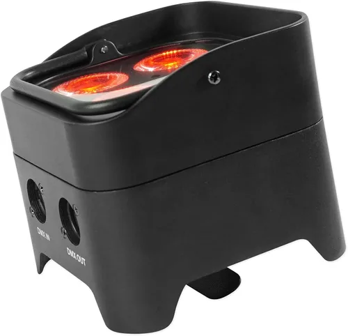 Miniatura 3 de Rockville Best PAR 50 - Par recargable de 24 W, DMX inalámbrico, 6 en 1 RGBWA+LED UV, batería de 4400 mAh, para DJs e iluminación de eventos, 6