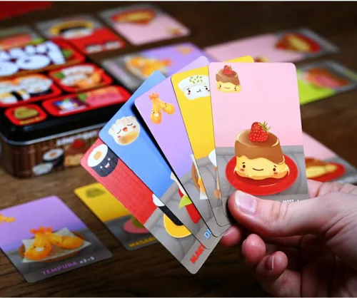 Miniatura 2 de Sushi Go - El juego de cartas familiar de elegir y pasar de Gamewright, ideal para 2-5 jugadores de 8 años en adelante