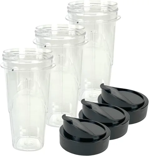 Miniatura 9 de Vaso de batido de 24 onzas con tapa To-Go compatible con licuadora Oster Pro 1200 (paquete de 1)