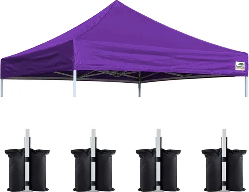 Miniatura 43 de Eurmax USA toldo desplegable de repuesto, cubierta superior para tienda de campaña, armado instantáneo, solo la cubierta superior, 4 bolsas