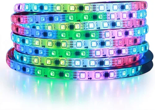 Miniatura 14 de ALITOVE WS2812B WS2811 Controlador LED direccionable RF remoto inalámbrico Mini controlador 5 ~ 24 V CC para WS2812 WS2811 Dream Color Rainbow RGB